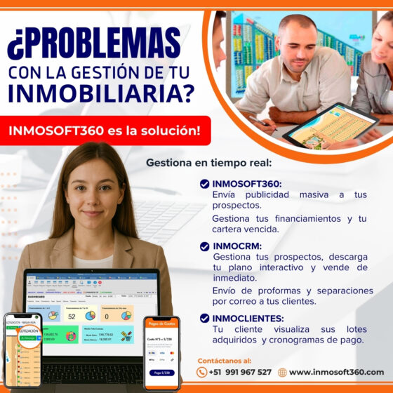 INMOSOFT360 – Software de Gestión Inmobiliaria